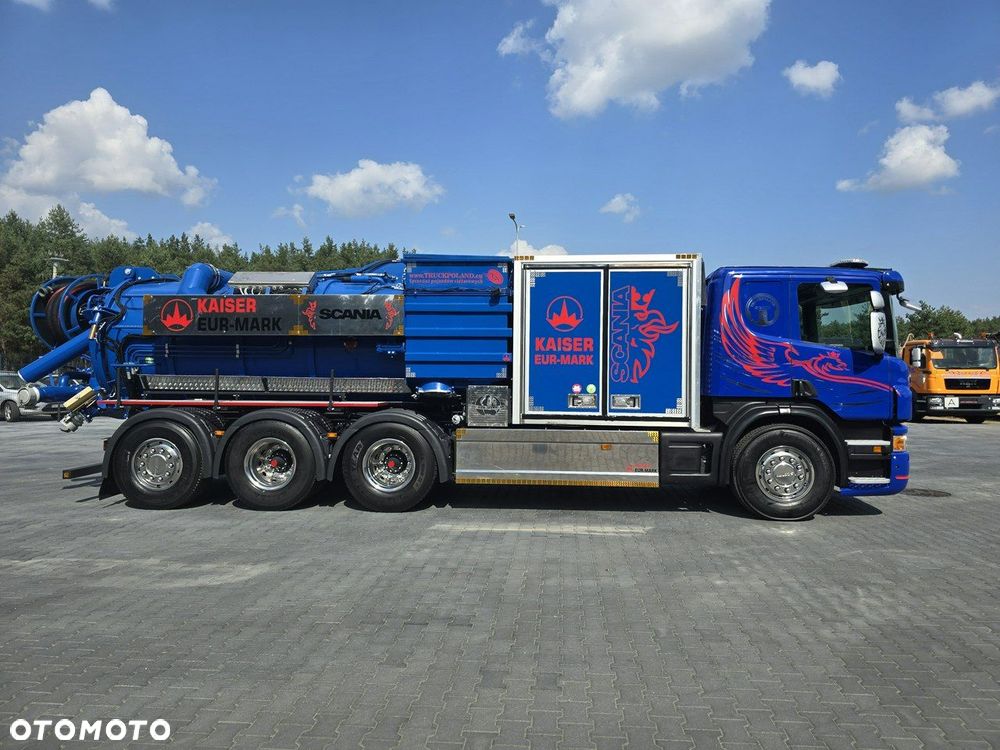 Scania EUR-MARK PL8 Ładowarka próżniowa ssąco-nadmuchowa - 8