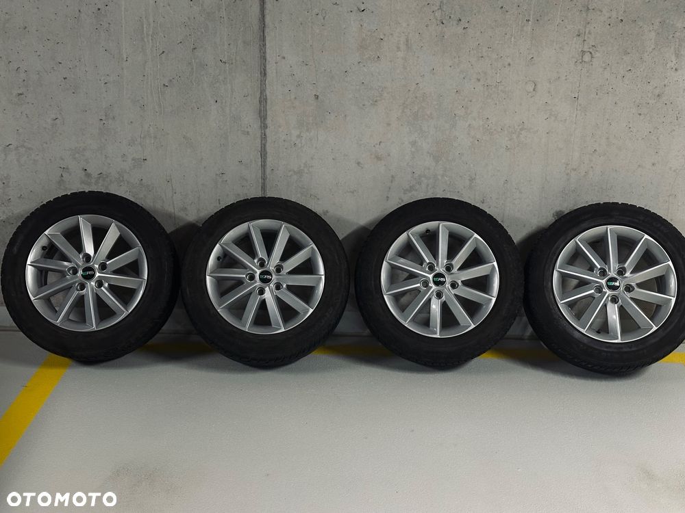 Zima х 4 opony Kormoran snow (18r) + 4 aluminiowych felgi Skoda VRS - 1