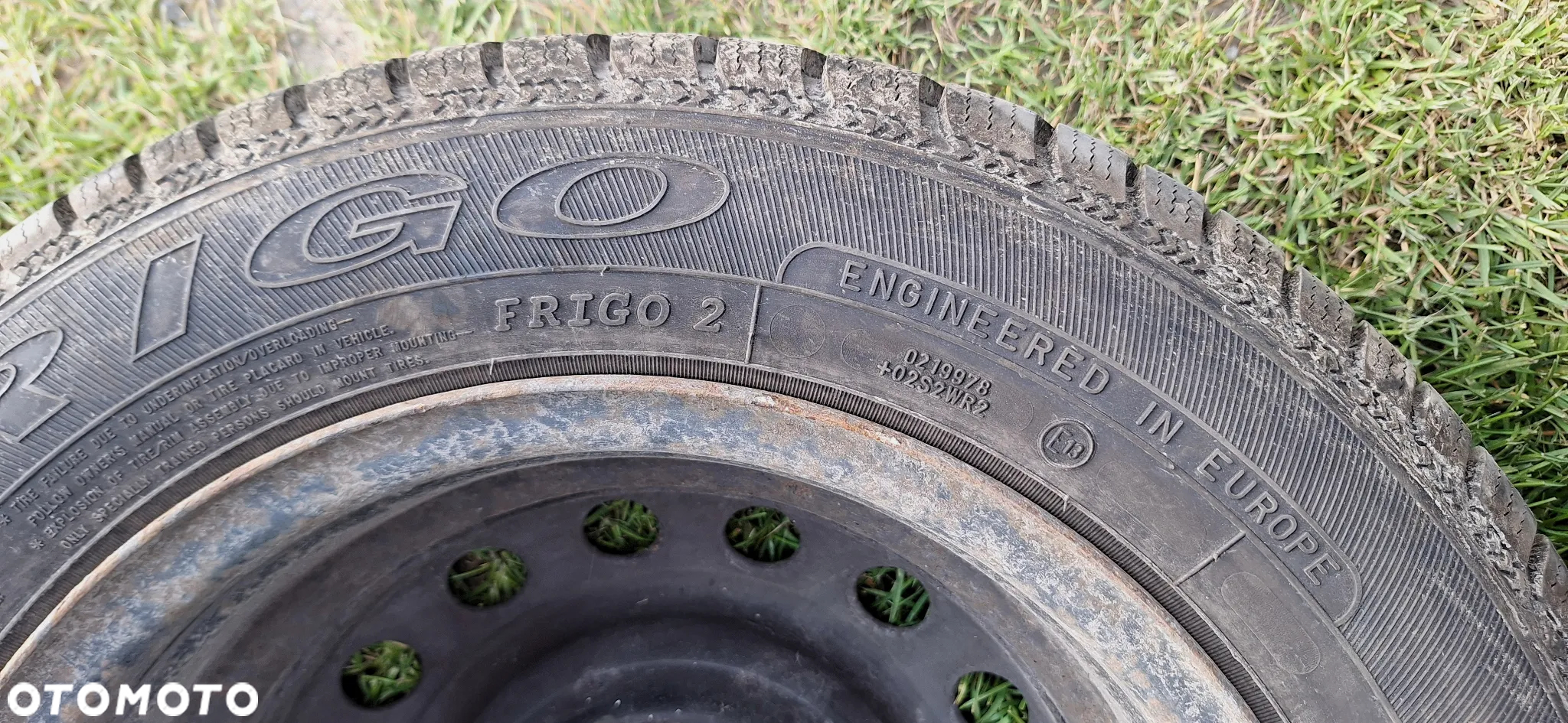 Komplet 4x Opony DĘBICA Frigo 2 175/65R14 z felgami ZIMOWE prawie NOWE pasujące do Toyota Corolla - 4