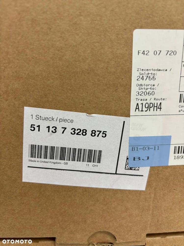 Osłona słupka D MINI OEM(51137328875) - 3