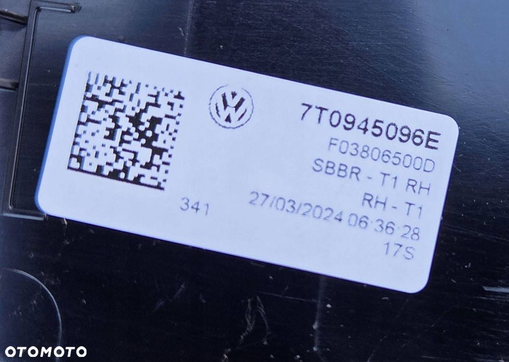 volkswagen multivan transporter t7 tył lampa tylna lampy komplet eu - 11