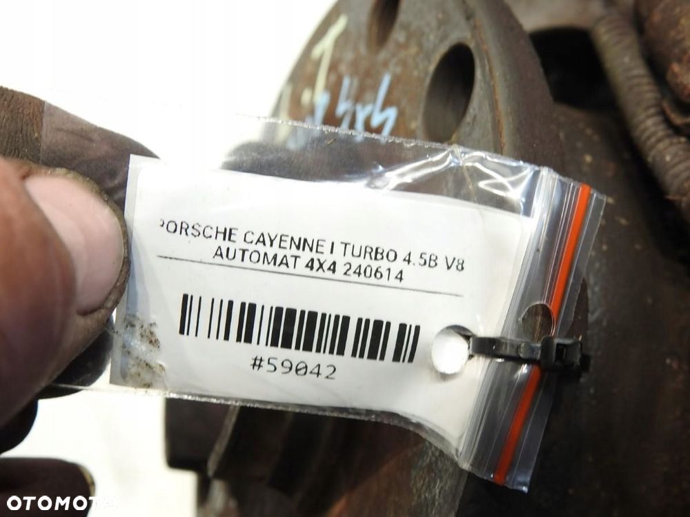 PIASTA ZWROTNICA LEWY TYŁ 4x4 PORSCHE CAYENNE I 4.5 V8 TURBO 7L0505435B - 6