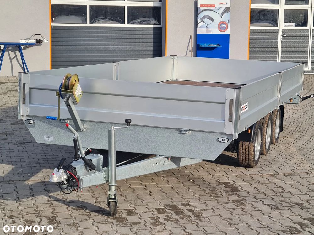 Niewiadów DOSTAWA Atlas przyczepo-laweta 500x210 cm DMC 3500 kg AMORTYZATORY BURTY ALU - 5
