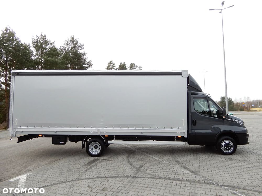 Iveco DAILY 50C18 Hi-Matic Firana Obustronna + Dach Suwany Skrzynia 6310 mm 12 Euro Palet Rozstaw Osi 4750 mm WZMACNIANY Full Opcja Wyposażenia GWARANCJA FABRYCZNA Stan Jak Nowy Gotowy Dostępny POLECAM - 3