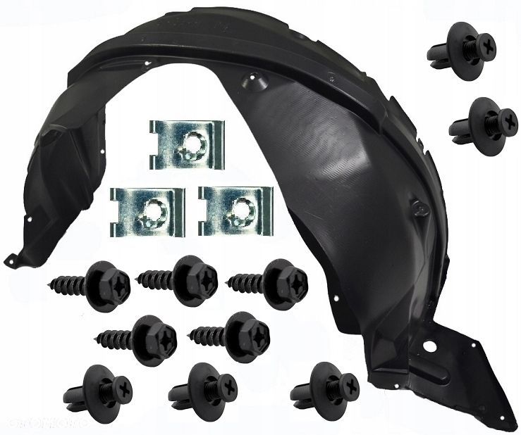 Fiat SEDICI 2006-2014 nadkole spinki przód LEWY