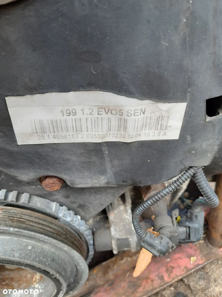 SILNIK 1.2 8V PUNTO EVO GRANDE 199 1,2 EVO5SEN PRZEBIEG 136TYS KM - 5