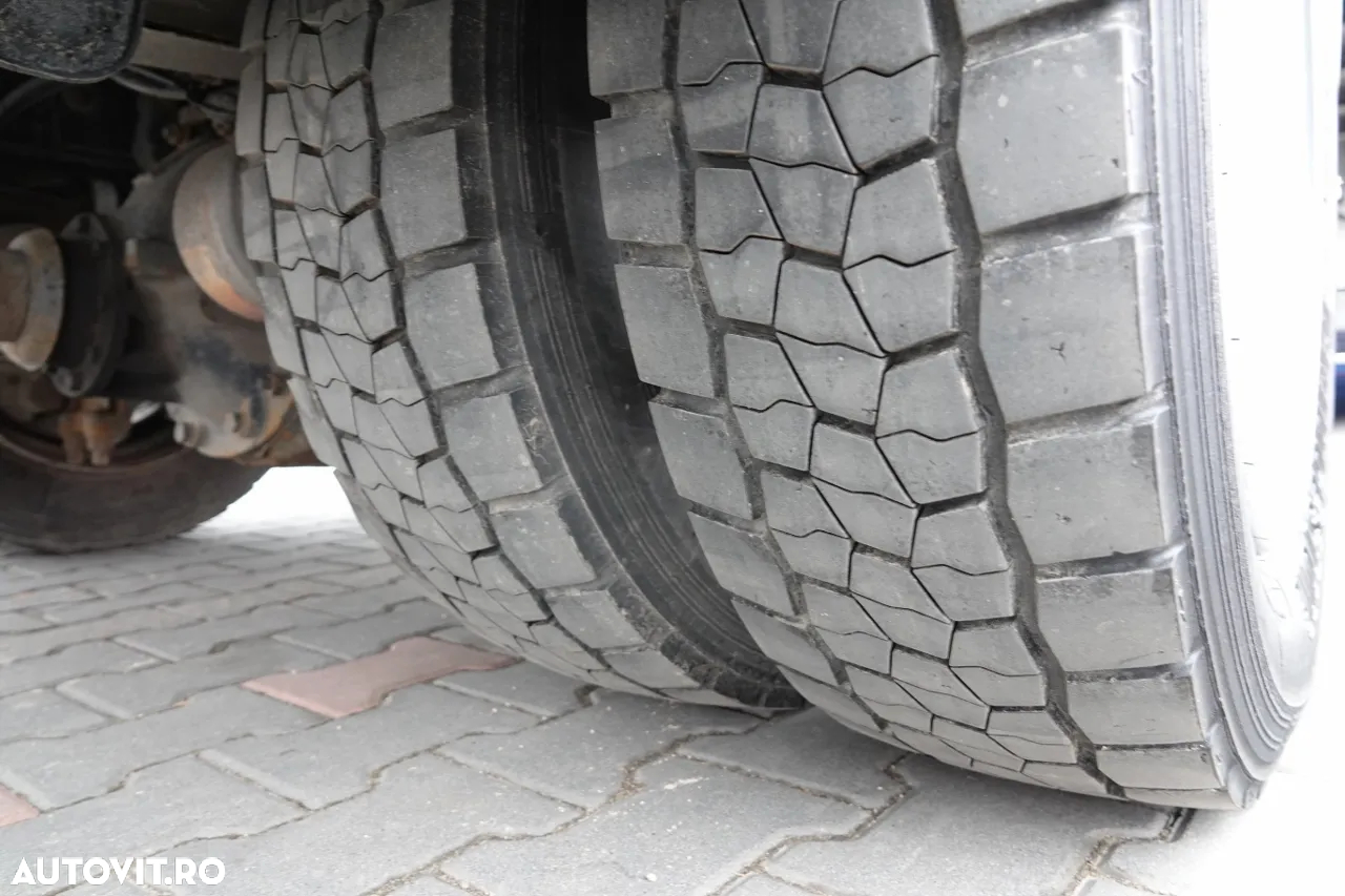 MAN EUROCARGO / 12. 190 / PERDEA - 8,5 m / SOLO / RIDIFICĂTOR / CONTRACTUL DE SERVICE POST / EURO 6 - 19