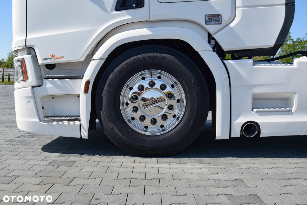 Scania R500 / EURO 6 / FULL AIRMATIC / 6 PODUSZEK / HYDRAULIKA / RETARDER / ACC / KLIMA / LEDY / ALUFELGI / FULL SPOILERY / SERWISOWANA / SPROWADZONA - 18