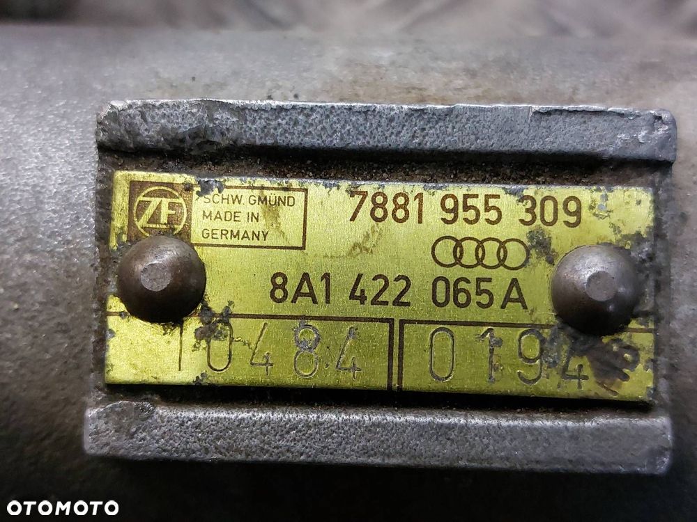 MAGLOWNICA PRZEKŁADNIA KIEROWNICZA AUDI 80 B4 8A1422065A 893422105C - 3