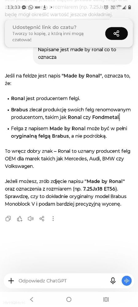 5 x 112 18 cali et 56 felgi aluminiowe brabus oryginał - 9