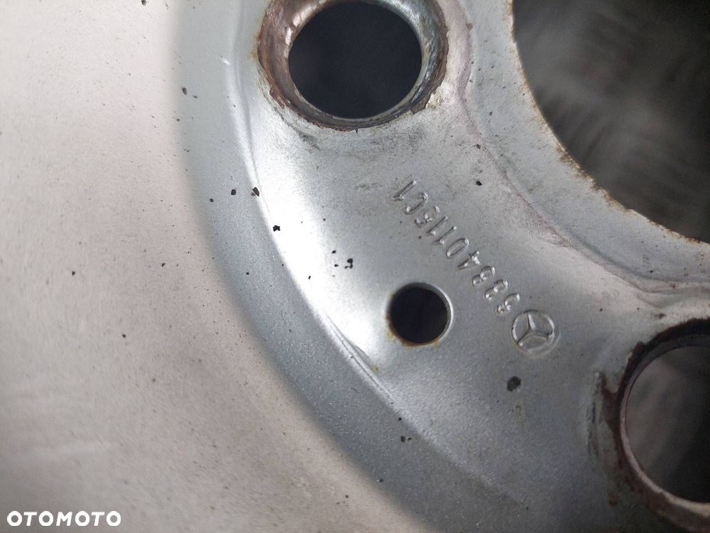 FELGI STALOWE 4SZT 5,5JX15 ET60 MERCEDES-BENZ VITO W638 6384011501 - 3