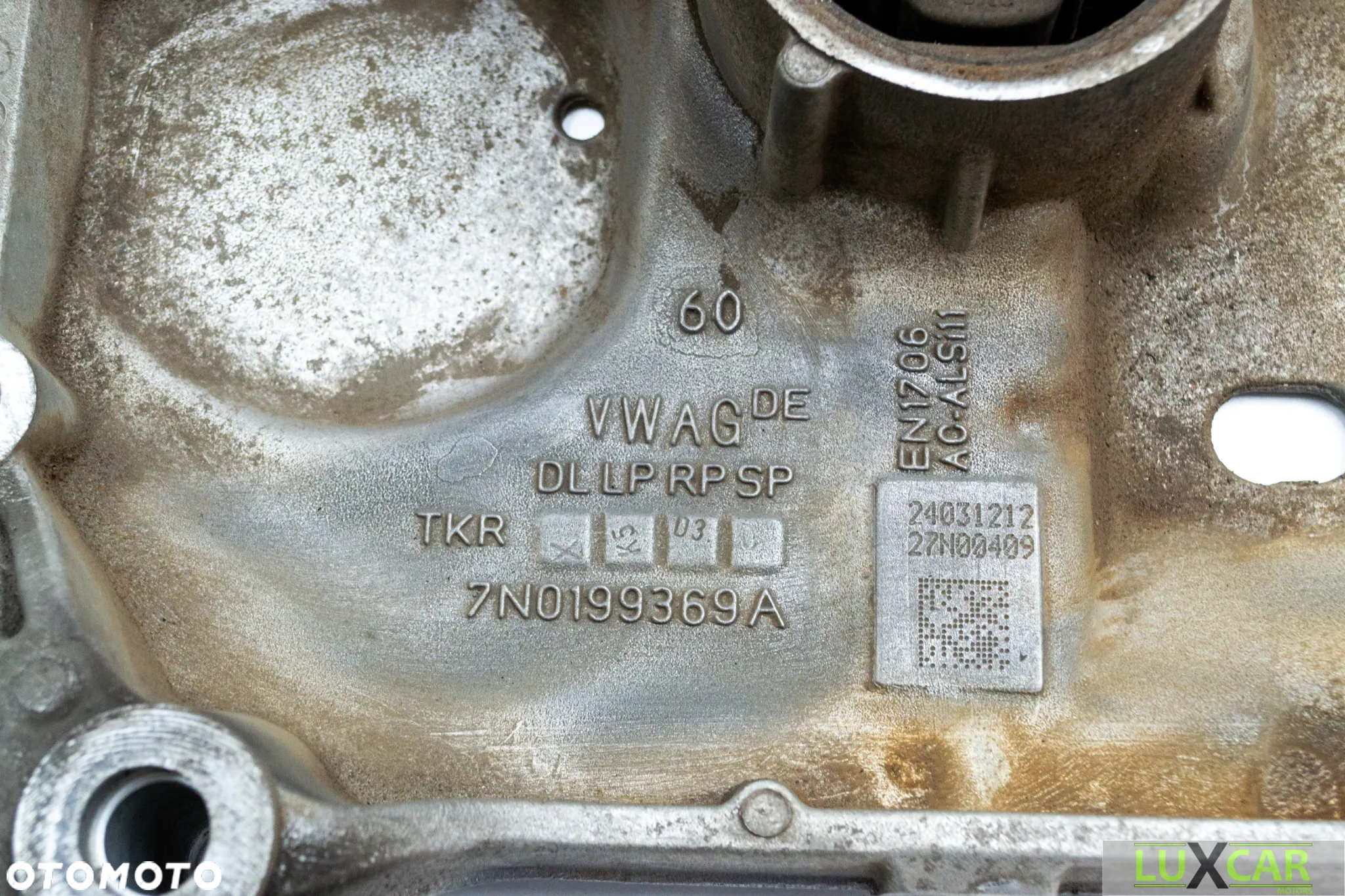 VW PASSAT CC 2.0 TDI WÓZEK SANKI SILNIKA 7N0199369A - 3