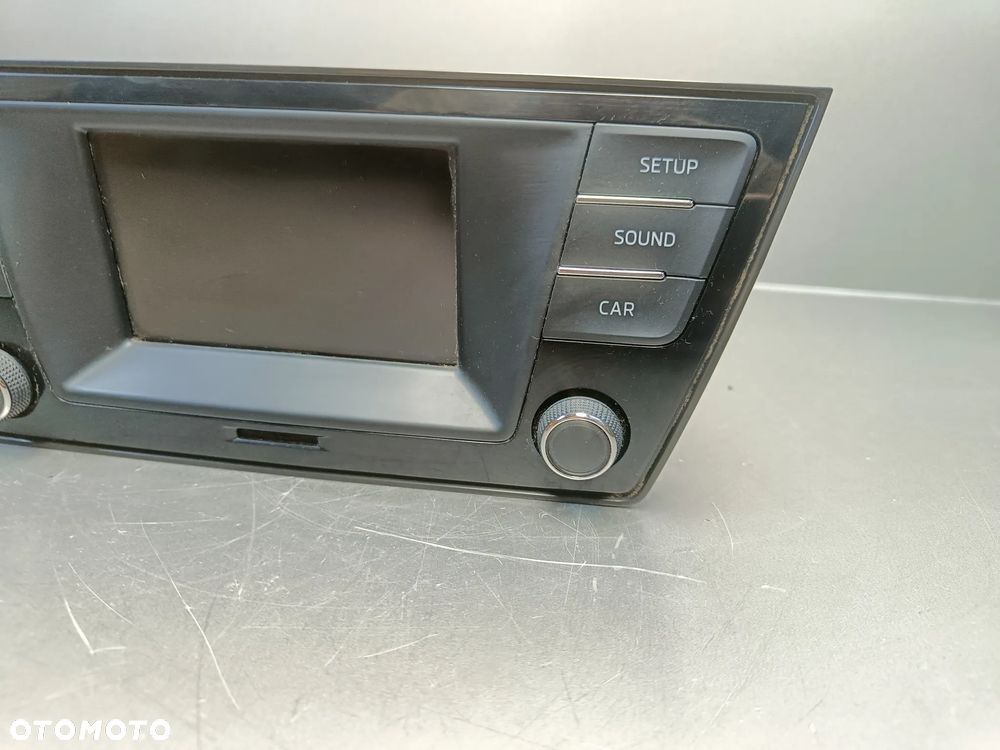 Radio Skoda Fabia 3 III Wyświetlacz Jednostka Czytnik 6V0035869D - 6