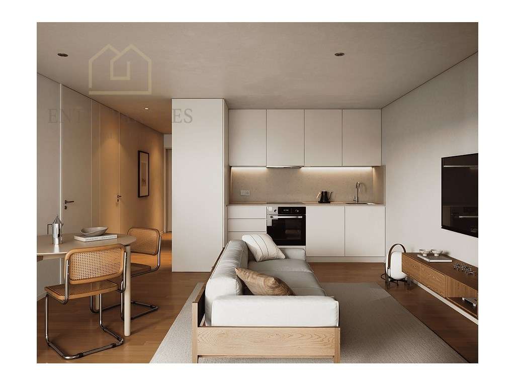 Apartamento T2 Novo com varanda de 12m² e Garagem para Comprar | Mo... - Grande imagem: 4/17
