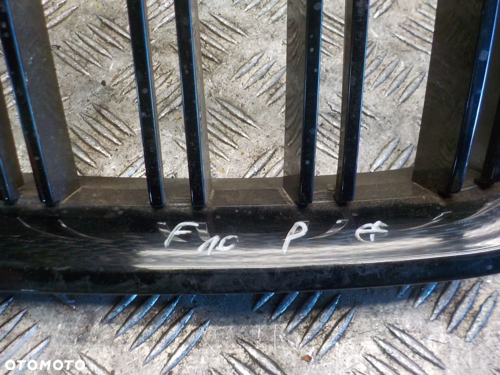 BMW 5 F10 F11 GRILL GRIL ATRAPA ZDERZAKA NERKA ORYGINAŁ - 2