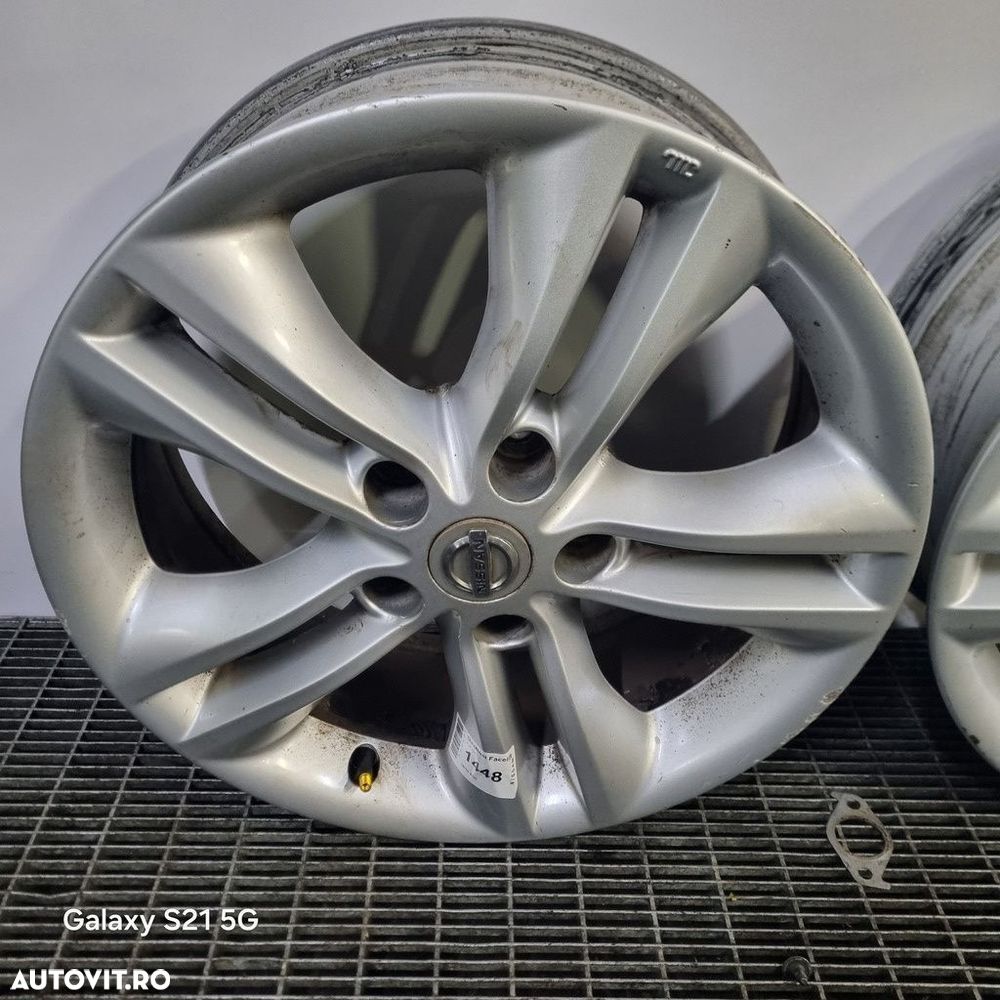 Jante aliaj Nissan Qashqai Facelift 2010 - 2013 (1448) R17 ET40 5*112 - 2