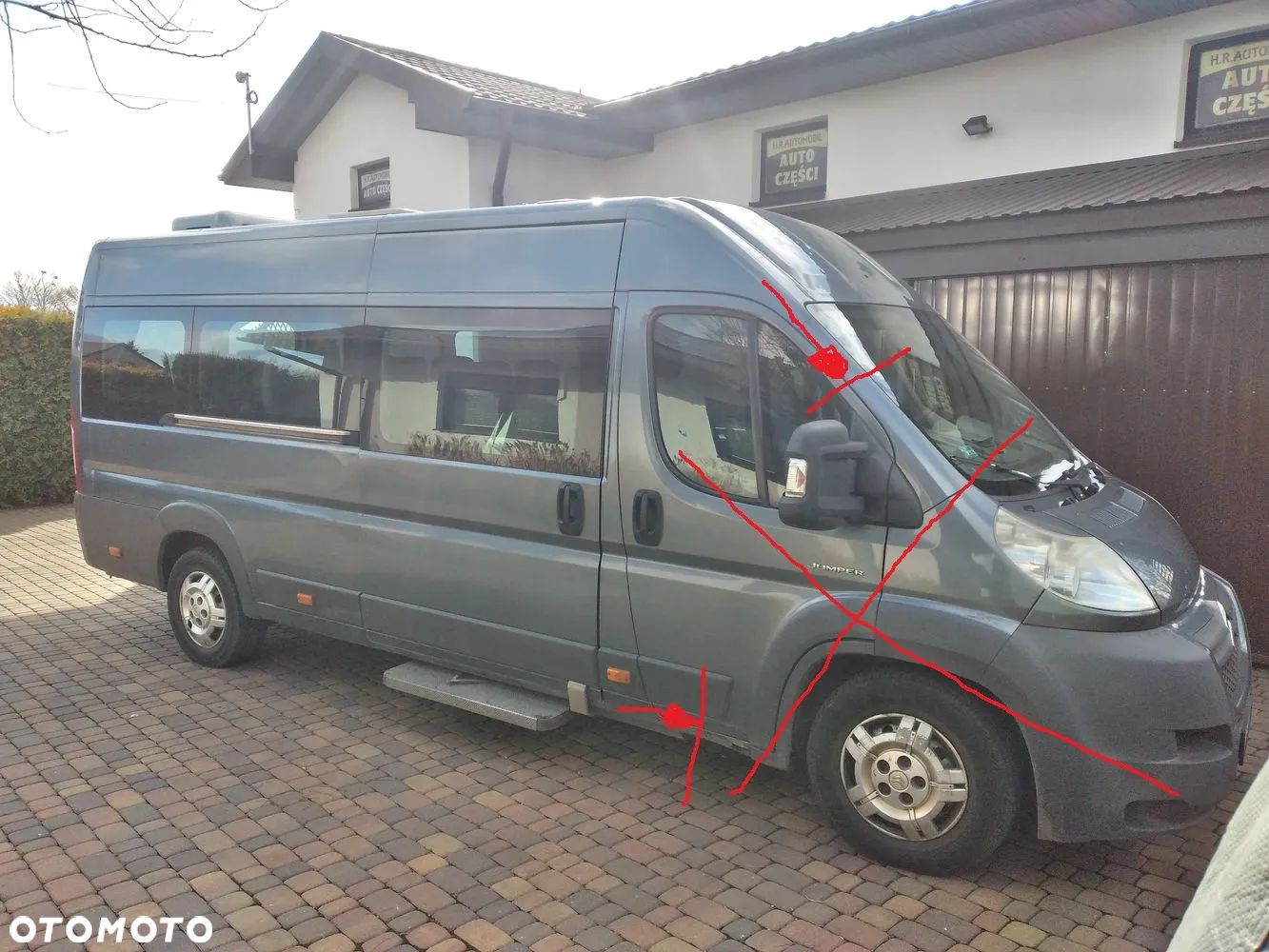Ducato Jumper Boxer Tył karoserii oszklony pod autobus kamper - 1