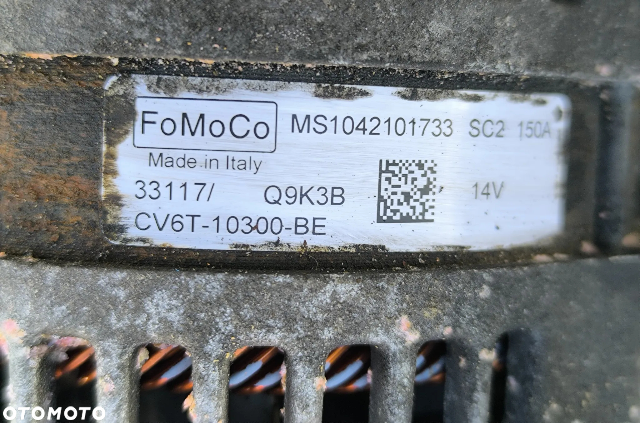 ford focus MK3 lift kompresor pompa klimatyzacji alternator wentylator 1,0B. - 3