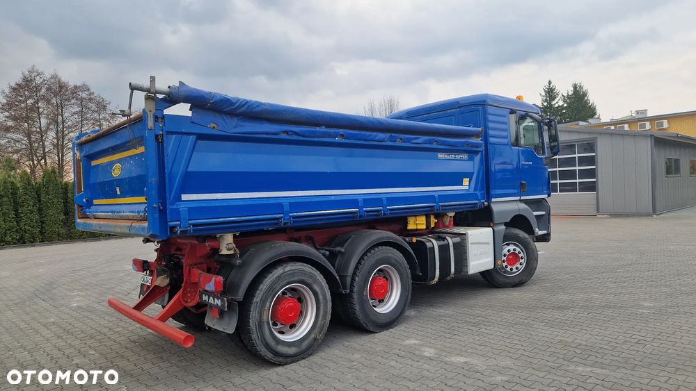 MAN TGS 26.460 Meiller kipper z Niemiec - 34