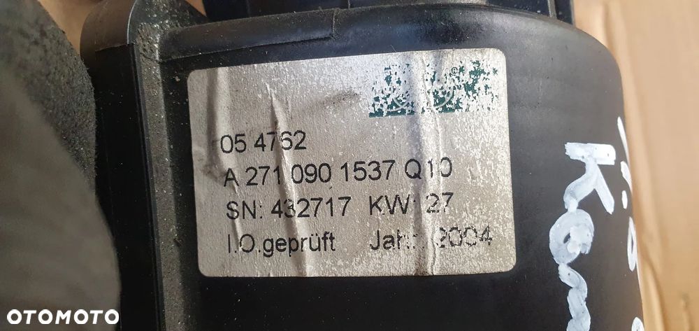 Odma separator oleju rura Mercedes E-Klasa W211 1.8 K A2710901537 - 7