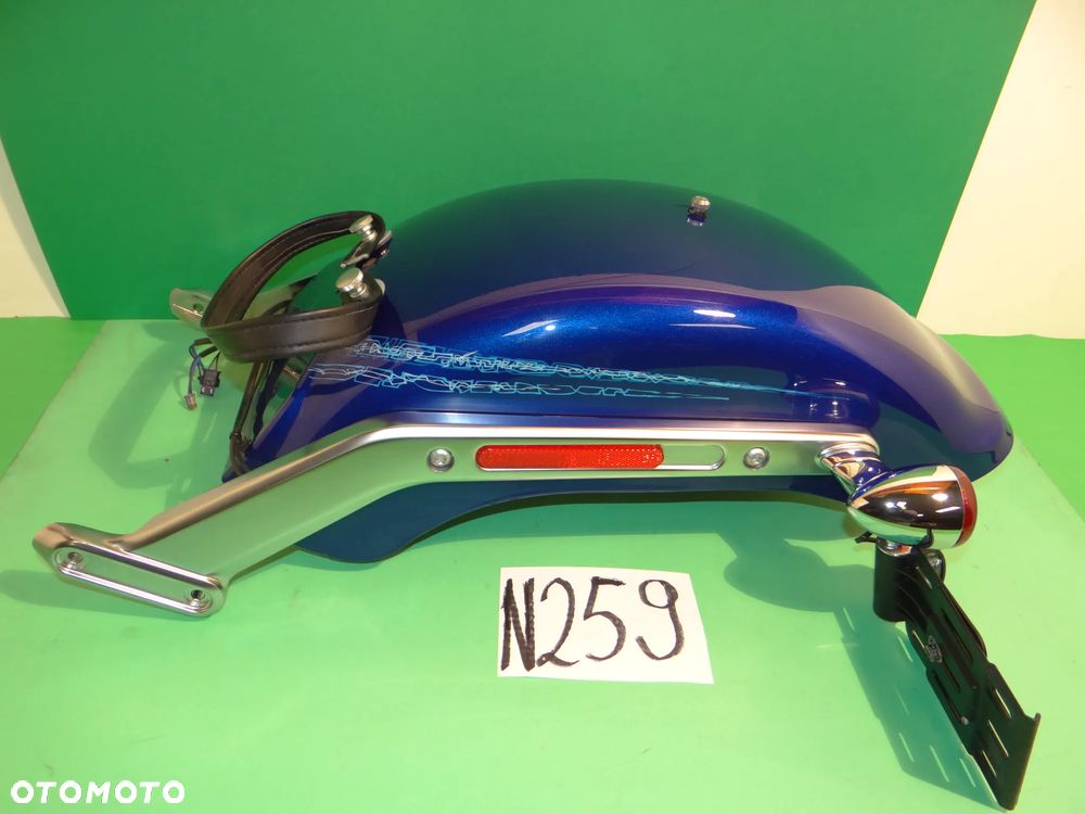 N259 Harley Davidson FLFB, FLFBS Fat Boy BŁOTNIK TYŁ KOMPLETNY Milwaukee Eight. M8 Modele 2018-up OEM: 59500534A, 67801470 - 1