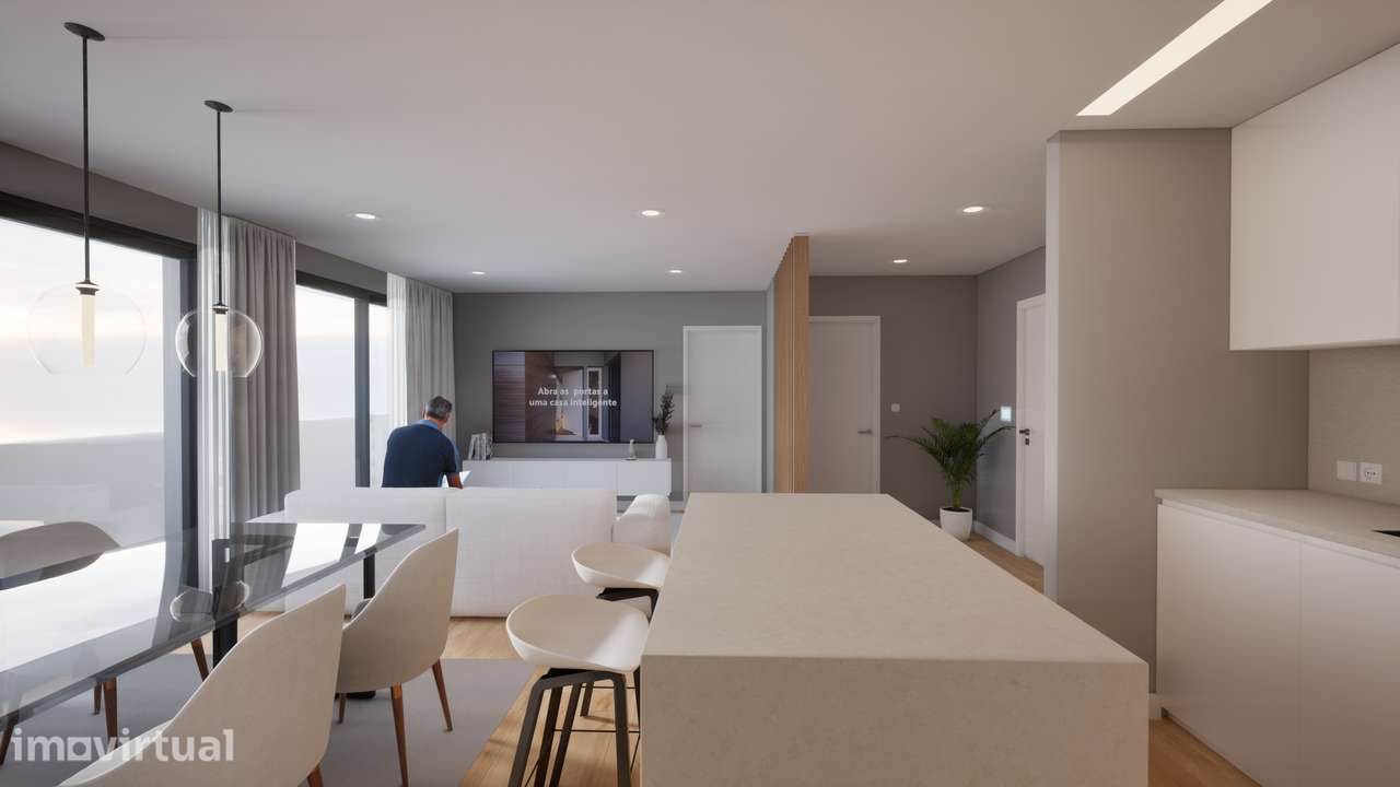 Apartamento T1 em venda na Herdade Real de Santiago - Grande imagem: 2/7