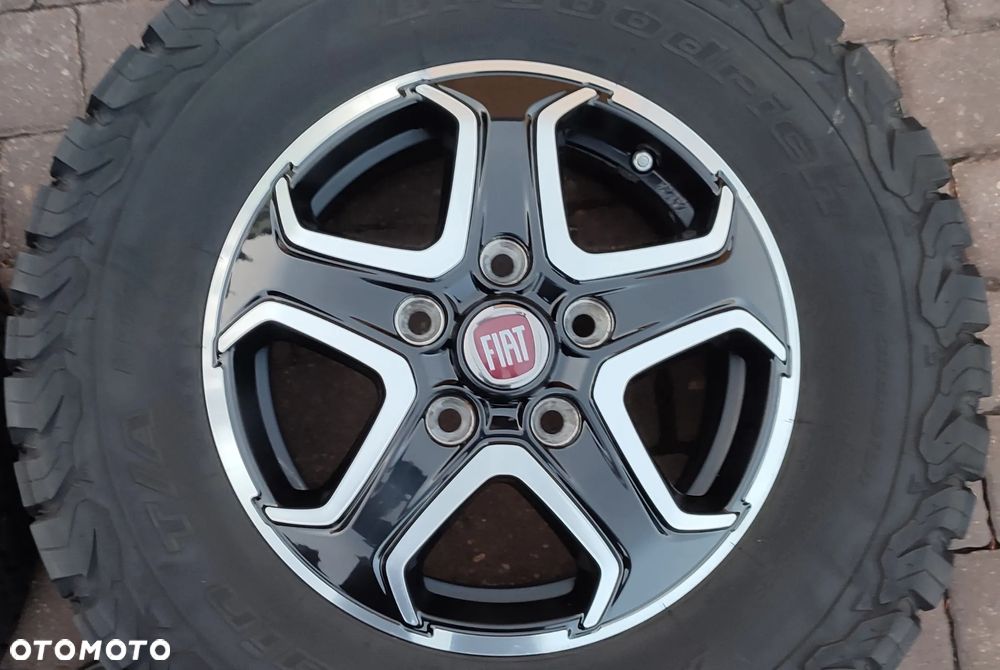 Koła Felgi Aluminiowe Oryg. Fiat Ducato Maxi Peugeot Boxer Citroen Jumper 4x4 225/75/16 2021r Off Road Bdb !! Starogard Gdański - 3