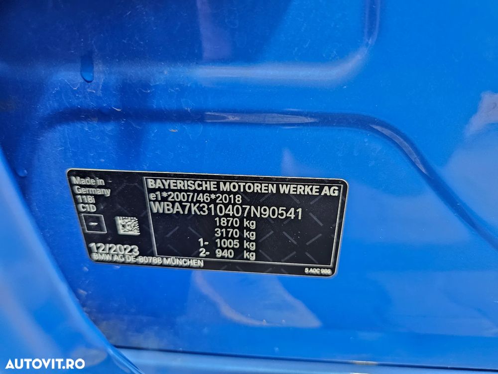 BMW Seria 1 118i Aut. Advantage - 41