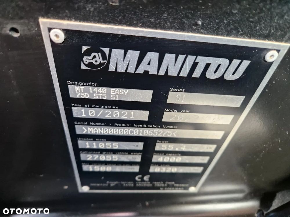 Manitou MT 1440 jak JCB 540-140 R408 - 10