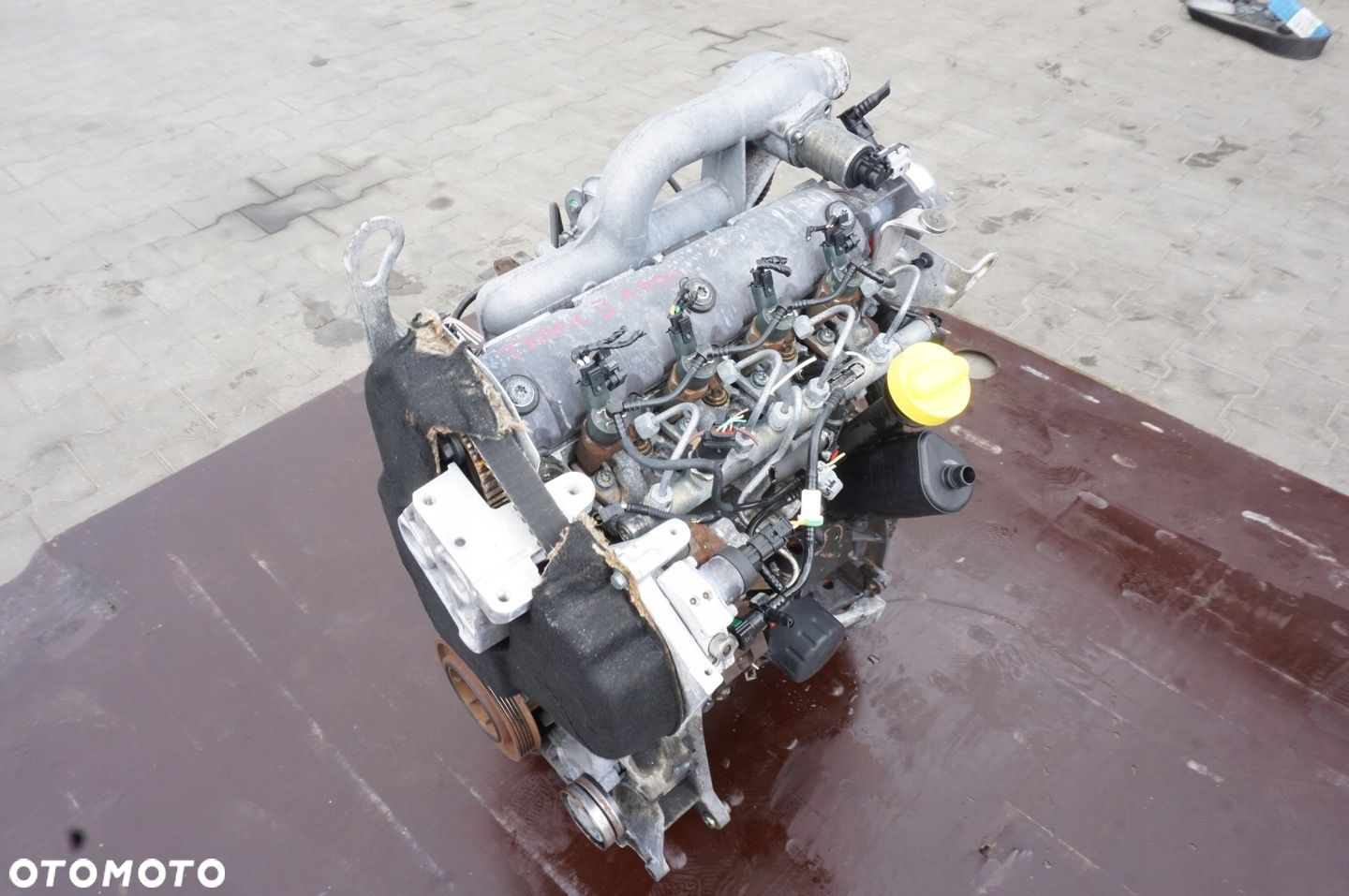 SILNIK F9K RENAULT TRAFIC II OPEL VIVARO 1.9 DCI 95 TYS KM - 3