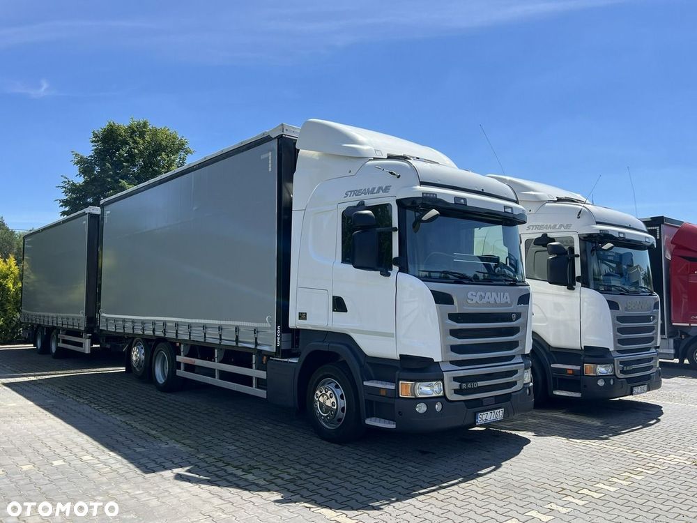 Scania R410 bez EGR Zabudowy Wecon 120m Dach Podnoszony  Zestaw Tandem - 3