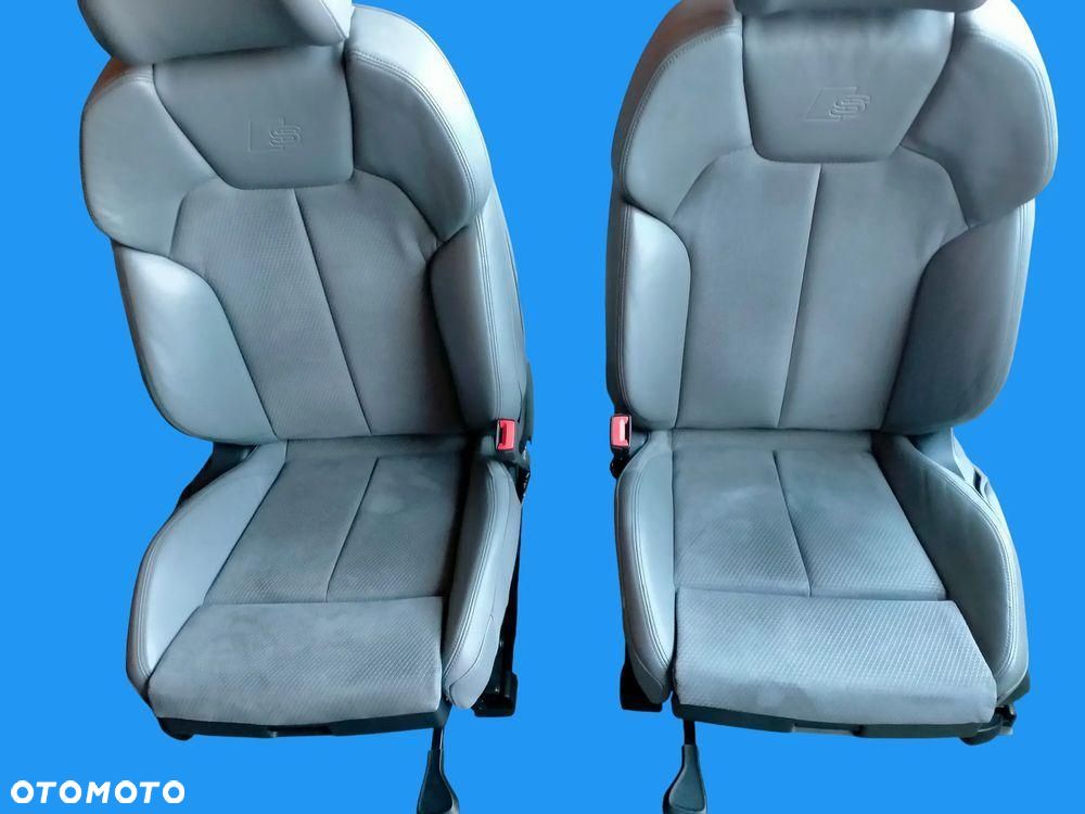 AUDI Q5 80A FY S-LINE FOTEL FOTELE KANAPA BOCZKI TAPICERKA ISOFIX - 9