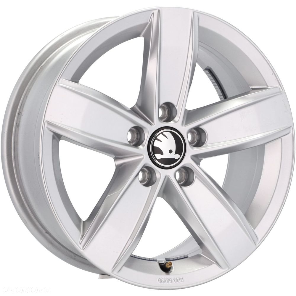 4x OEM Felgi 16 m.in. do AUDI A3 A4 MG 5 HS ZS SEAT Leon SKODA Karoq Octavia Superb VW - 7N0071496C - 2