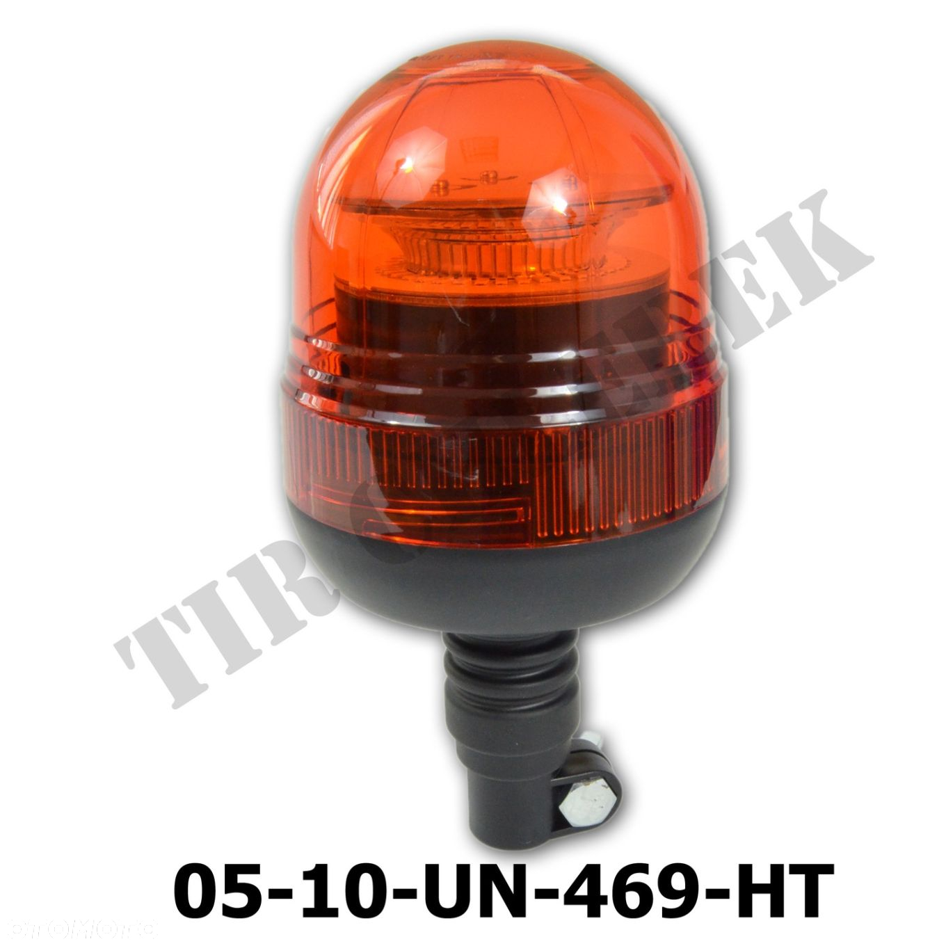 LAMPA OSTRZEGAWCZA KOGUT LED NA TRZPIEŃ 12-24V - 2