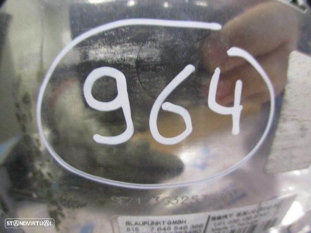 Radios 1P1035186B SEAT LEON 2007 1.4 86CV 5P CINZA BLAUPUNKT ORIGINAL MP3 - 5