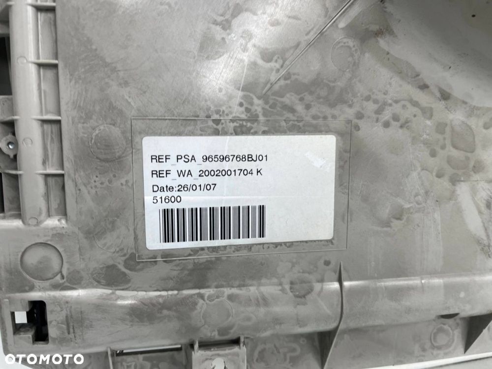 Daszek Citroen C4 Picasso I Grand Picasso 06-13r. przeciwsłoneczniki rolety OSŁONA przesłonki - 13