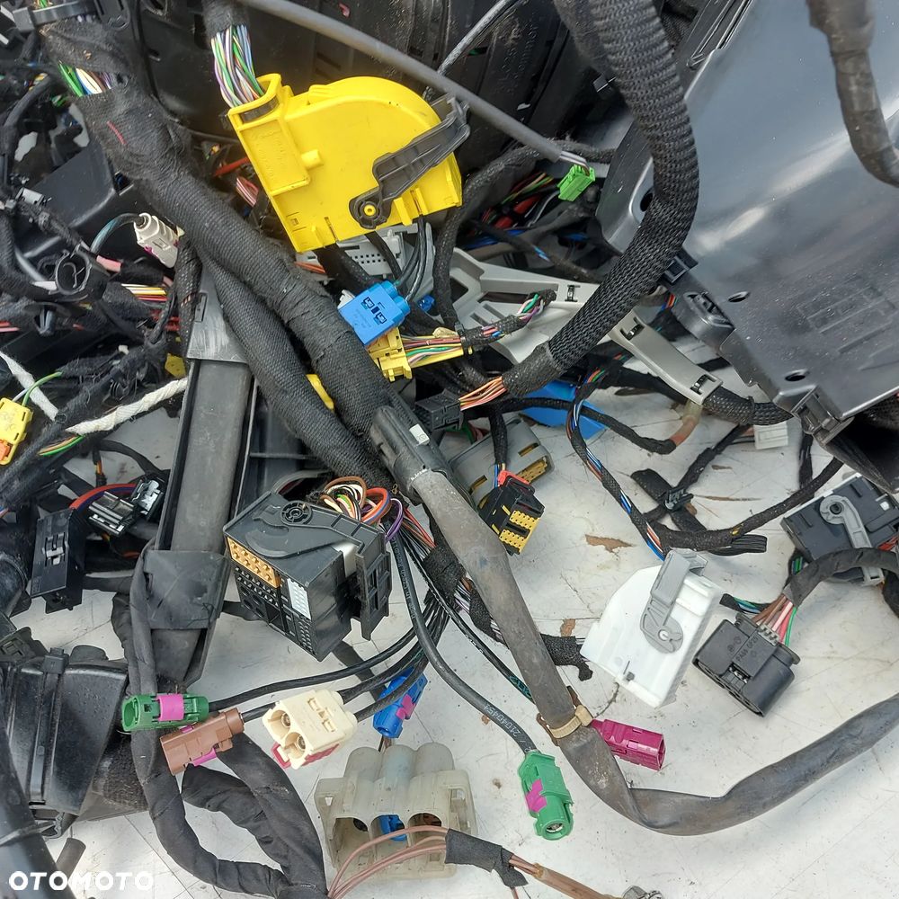 INSTALACJA KABINOWA KABINY KOMPLETNA PRZOD TYL MERCEDES E W213 SEDAN ORYGINAL DEMONTAZ WIAZKA PRZEWODY - 6