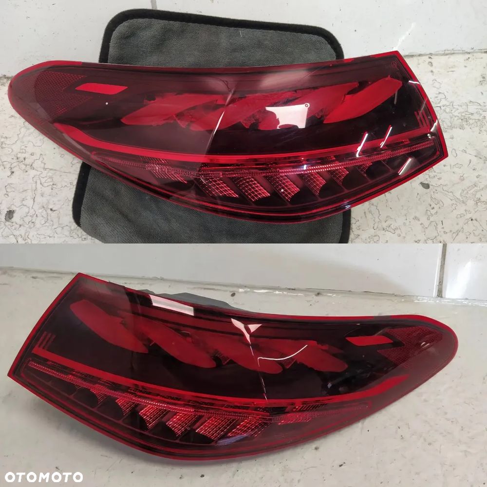 MERCEDES EQE V295 295 LAMPA LEWA PRAWA TYŁ TYLNA LED ORYGINAŁ - 2