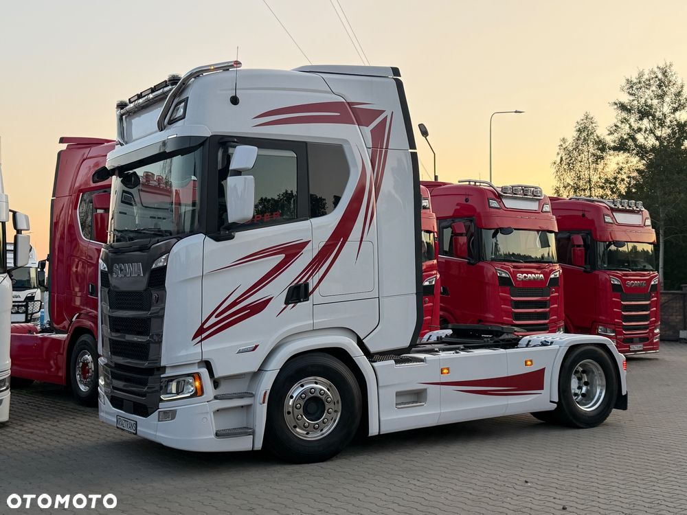 Scania 500S SCANIA Super z Niemiec pełna opcja, skóry, 6x poduszek przód i tył 2022/2023 - 5