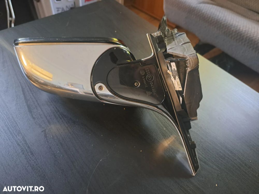 Oglinda retrovizoare exterioara stanga electrica fara sticla negru cu chrome Originala BMW G11+LCI G12+LCI 2016-2022 - 4