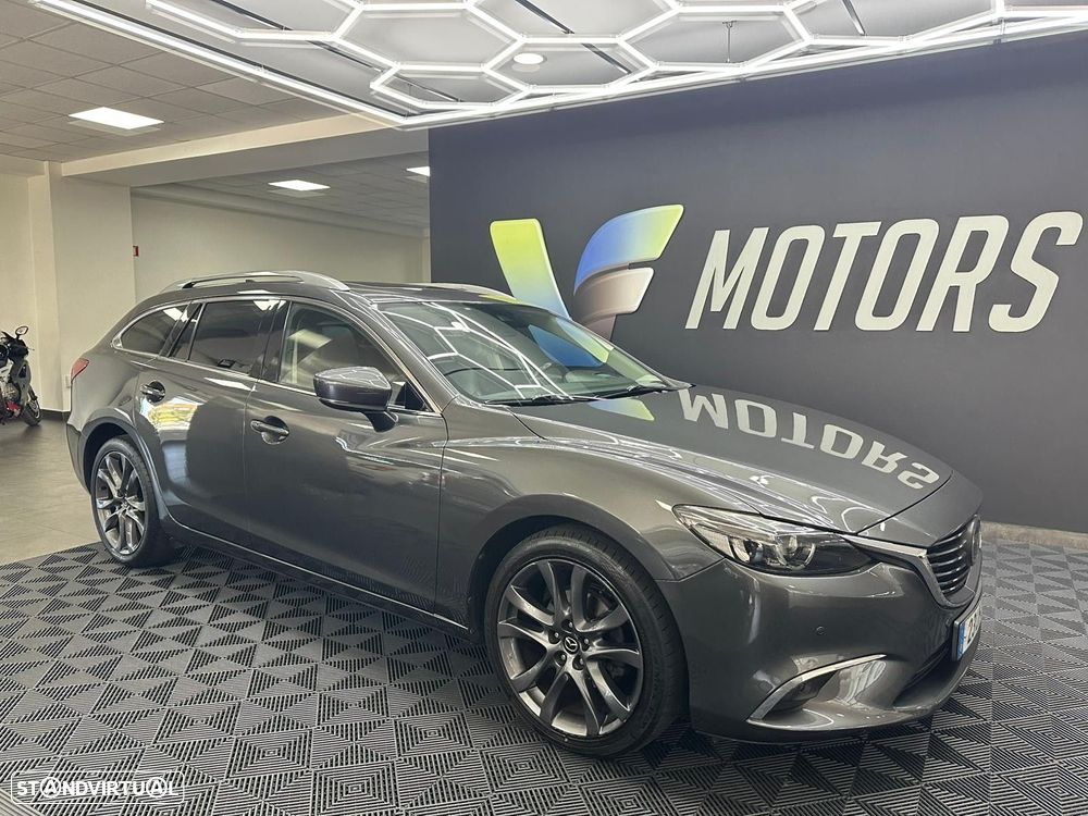 Mazda 6 M6 2.2 SKY-D Excellence P.Leather White TAE Navi AT - 1