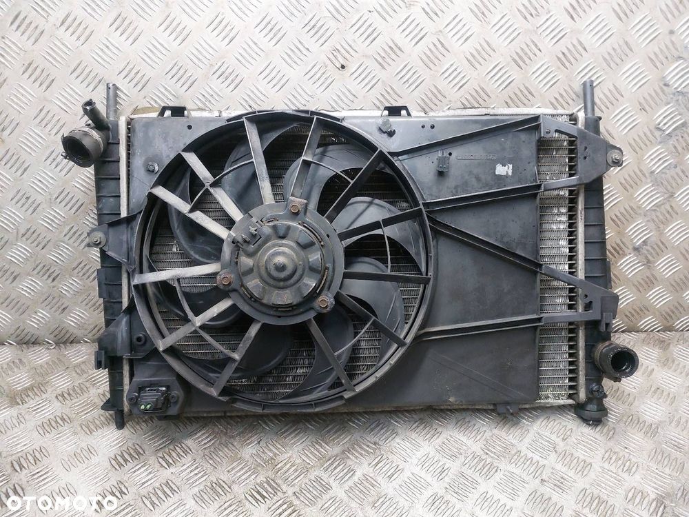 CHŁODNICE KOMPLET + WENTYLATOR FORD MONDEO MK3 LIFT 2.0 16V - 6