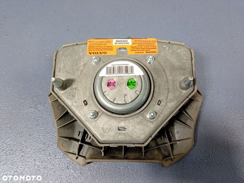 VOLVO XC90 I 02-06 DESKA KONSOLA PODUSZKI PASY EU - 12