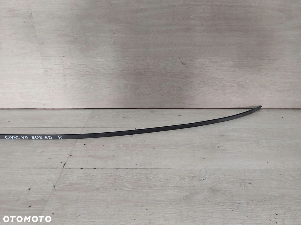 Honda Civic 7 VII listwa dachowa prawa uszczelka dachu 5D - 2