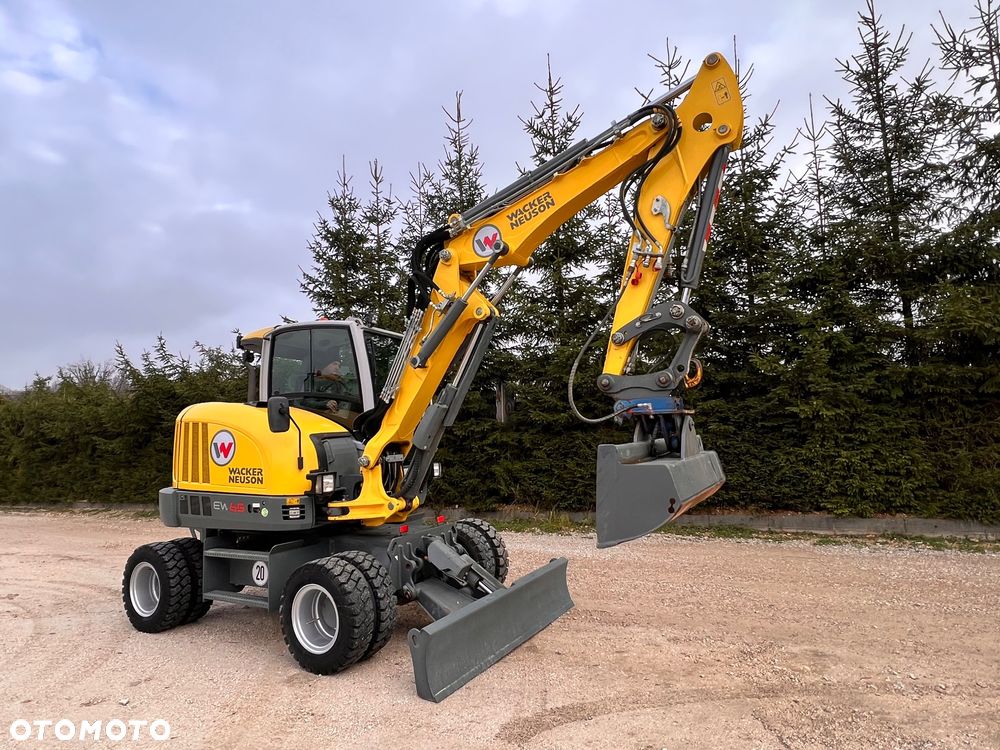 Wacker Neuson EW65 Koparka Kołowa  6503 7ton 3x łyżki LEHNHOFF  4690 mth Pług Ramię Long 3 Łamane KLIMA,MS03 HYDRAULICZNE TEREX VOLVO Cat Jcb Liebherr Komatsu KLIMATYZACJA 1 właściciel - 8