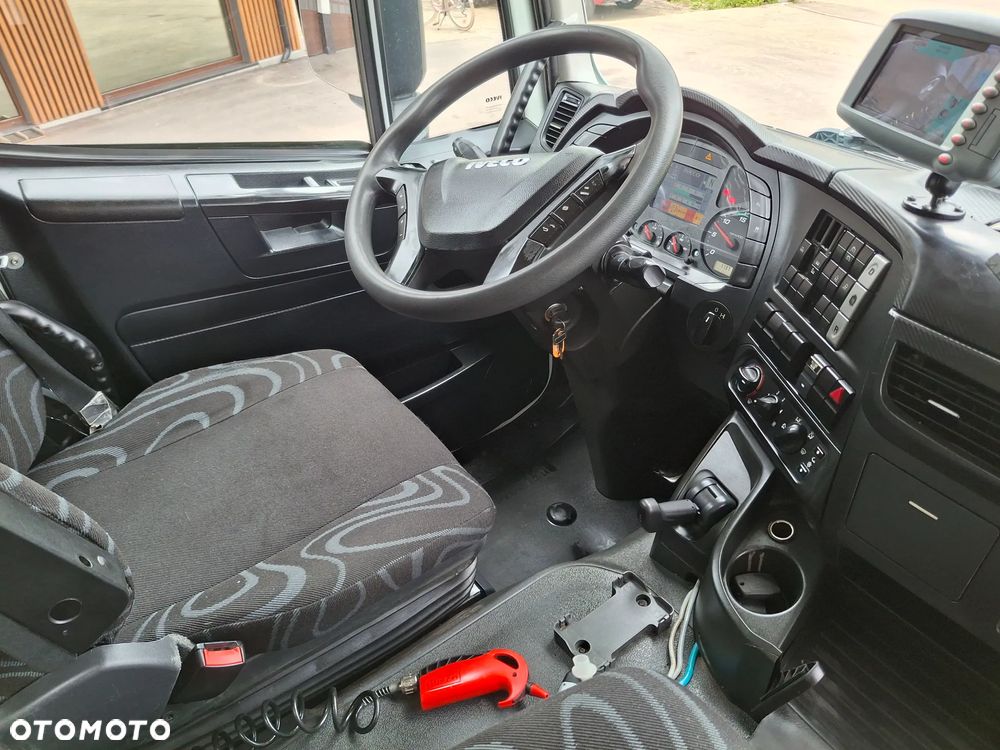 Iveco Stralis 360 Euro 6 Śmieciarka Dwukomorowa FAUN SL5 TR2L 2015 Rok Segregacja Odpady 3 Osie Tył Na Poduszkach - 22