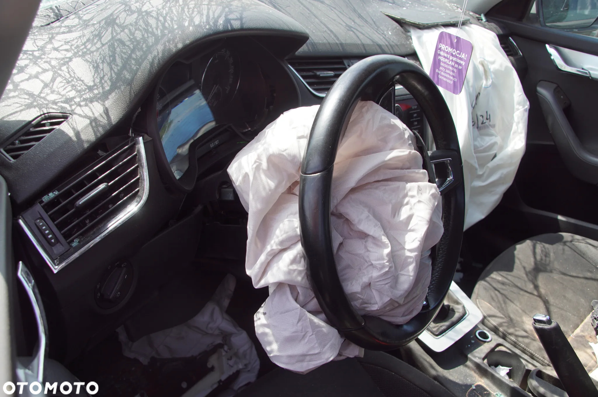 POJAZD NA CZĘŚCI KASACJA SZROT TEL 692324777 Skoda Octavia 3 2.0 tdi crmb 150 kod lakieru LF9E skrzynia pgt hatchback felga amortyzator wtryskiwacz drzwi klapa lampa ćwiartka próg słupek - 19