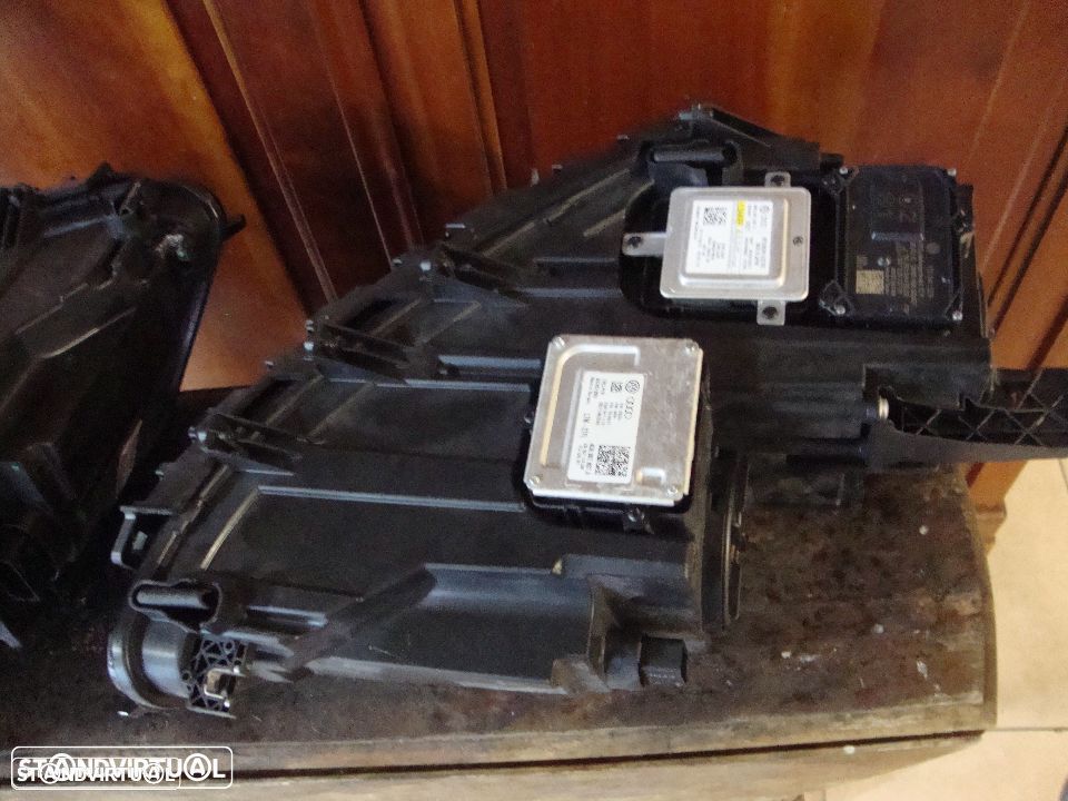 farois Bi-xenon LED Direcionais VW Sharan completos - 7