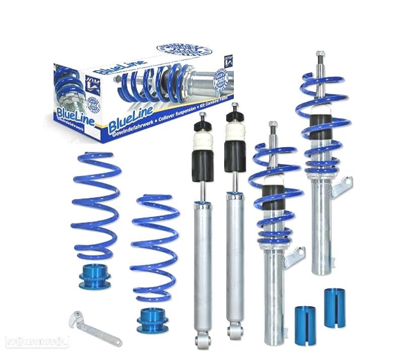 SUSPENSÃO REGULÁVEL COILOVER BLUE LINE PARA AUDI A3 QUATTRO 8P - 1
