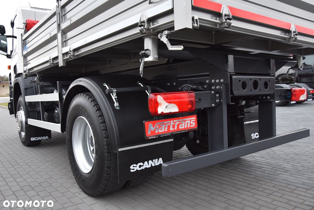 Scania P250 WERSJA OFFROAD / WYWROTKA 3-STRONNA / BLOKADA MOSTU / TYŁ RESOER / P.NOWA / 18 TYŚ KM PRZEBIEGU! / SALON PL / - 17